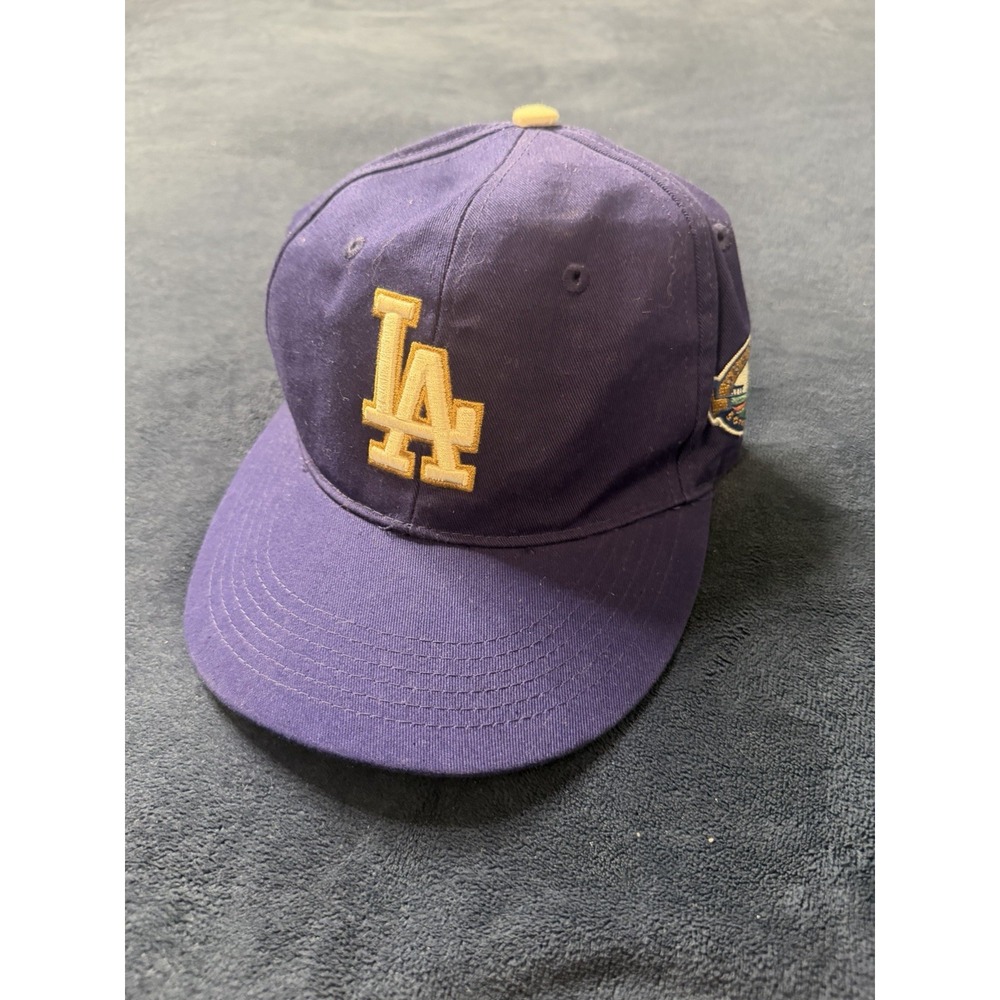 LA Dodgers 50th Anniversary Hat Only Vegas Royal Blue Strapback Baseball Cap